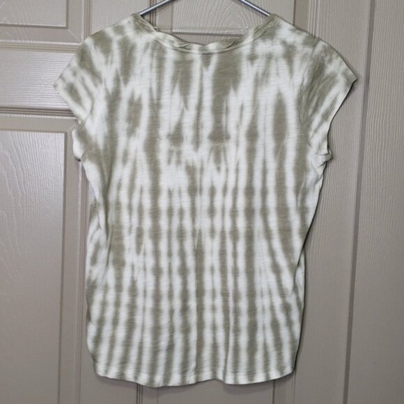 NWT Sanctuary green tie dye scoop neck pocket short sleeve t shirt size large - Picture 9 of 9